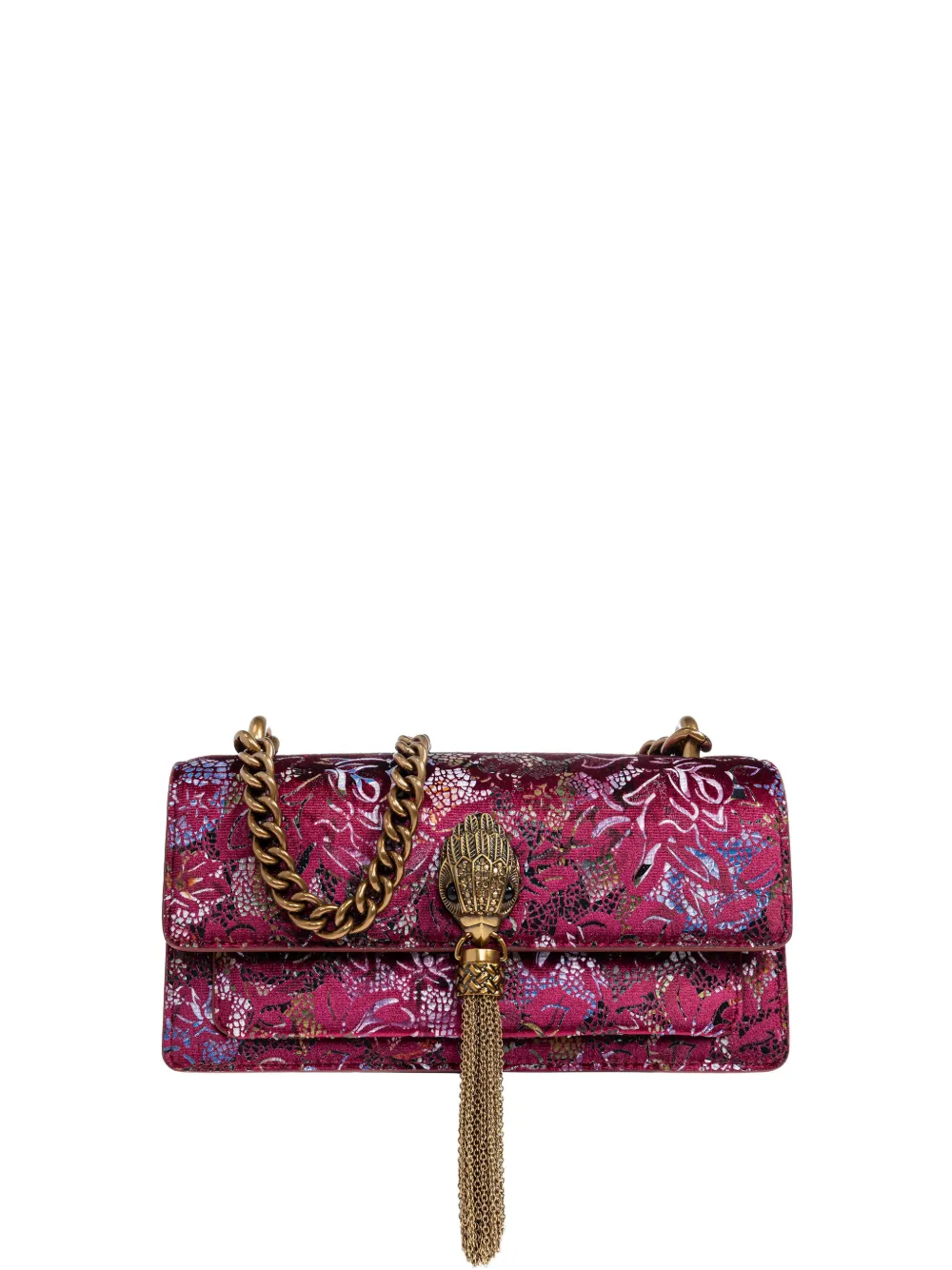 

Сумка-тоут Shoreditch с цепочным ремешком и кисточкой Kurt Geiger London, розовый