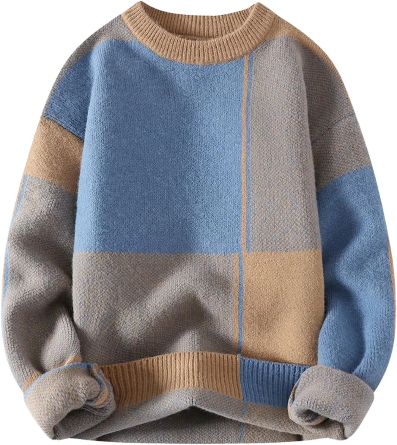 

Мужской свитер с круглым вырезом MUFURONG