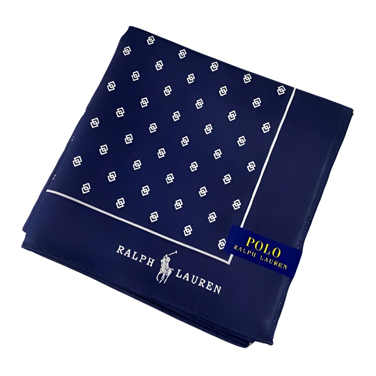 

Polo Ralph Lauren Шёлковый шарф унисекс синий, Blue