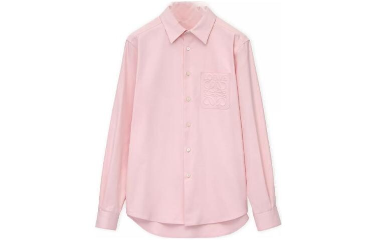 

SS23 Рубашка мужская светло-розовая Loewe, светло-розовый