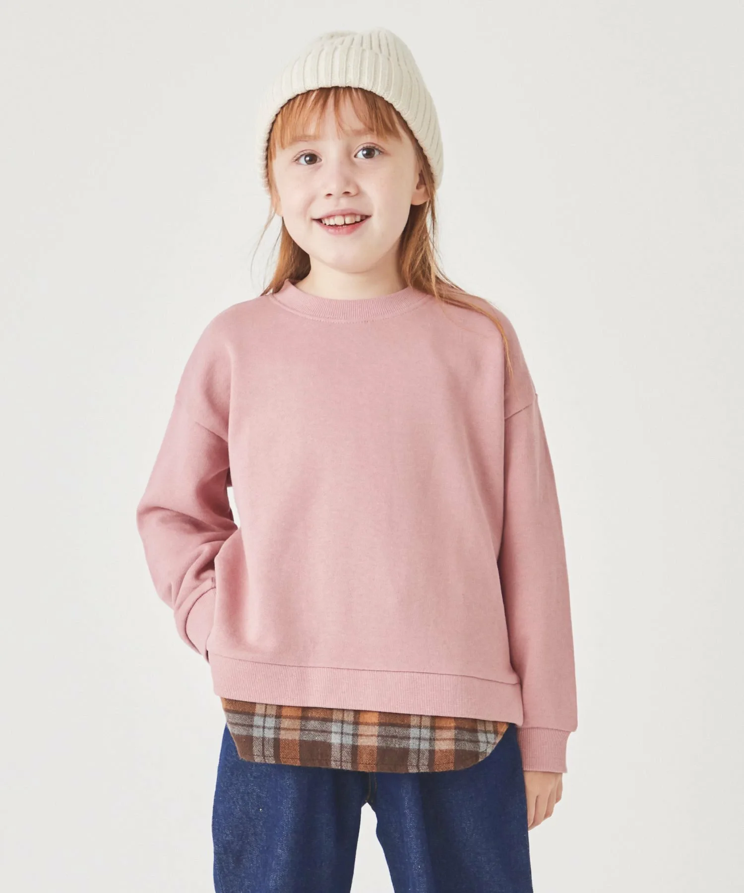 Дизайнерская толстовка с асимметричным низом Ever Closet, Pinkish-gray