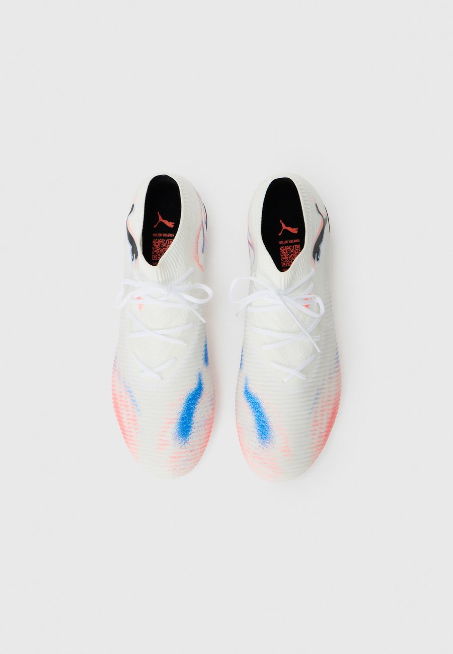 Кроссовки Puma FUTURE 8 MATCH, White/Black/Glowing Red/White — фото 4