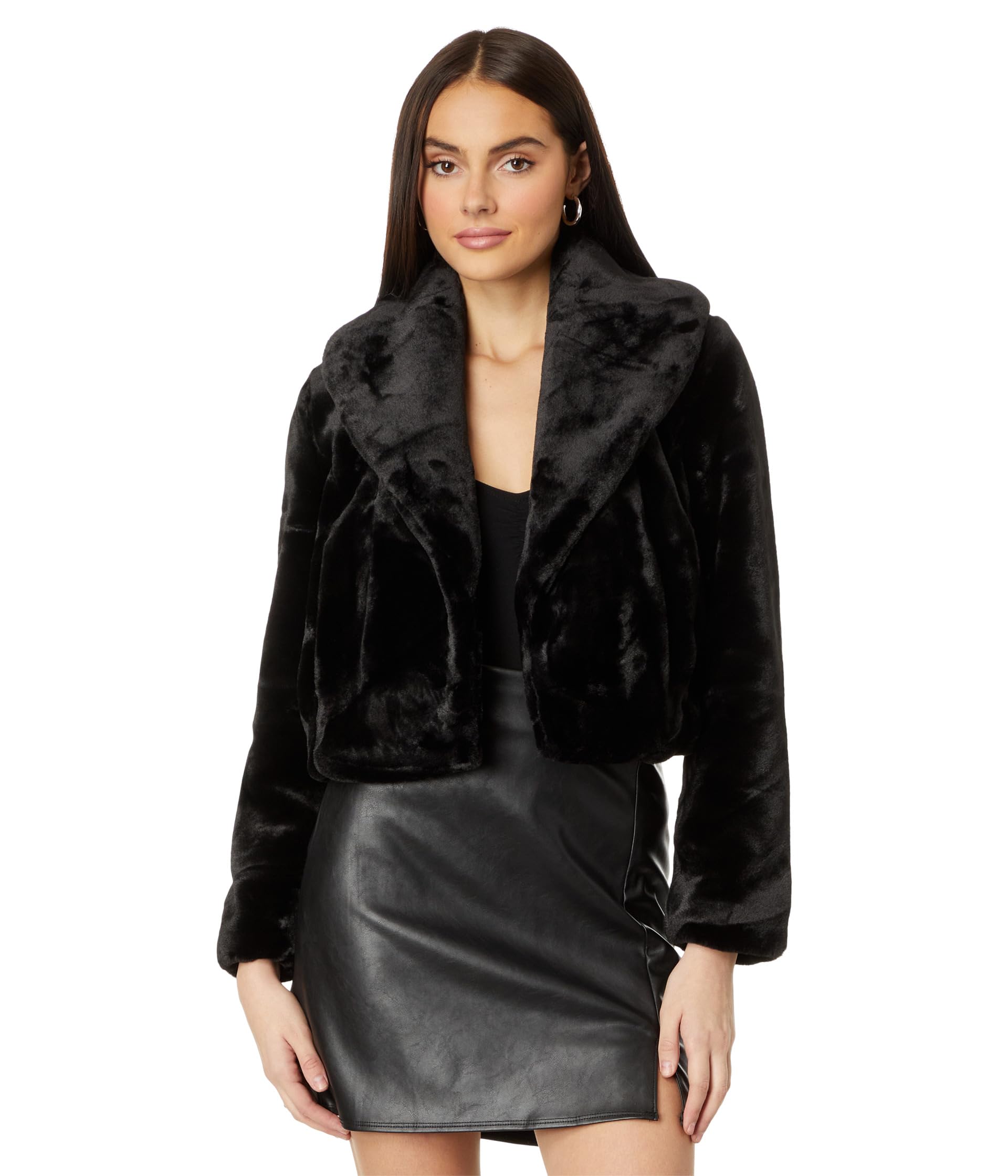

Куртка Blank NYC Faux Fur Cropped Jacket, цвет Be My Guest