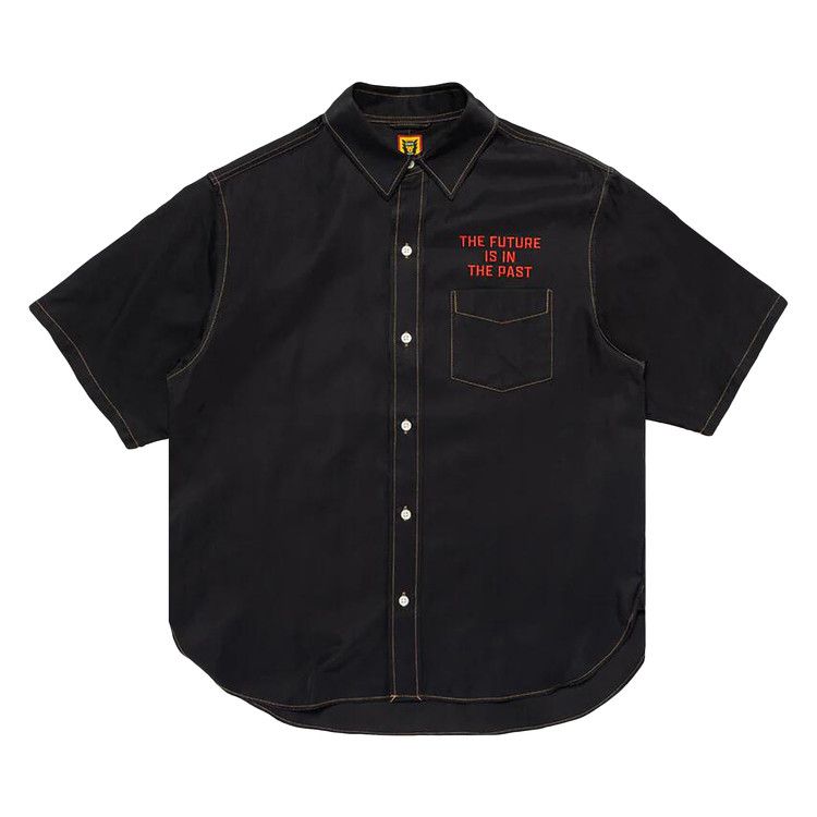 

Рубашка Human Made Dragon Short-Sleeve Shirt, Black