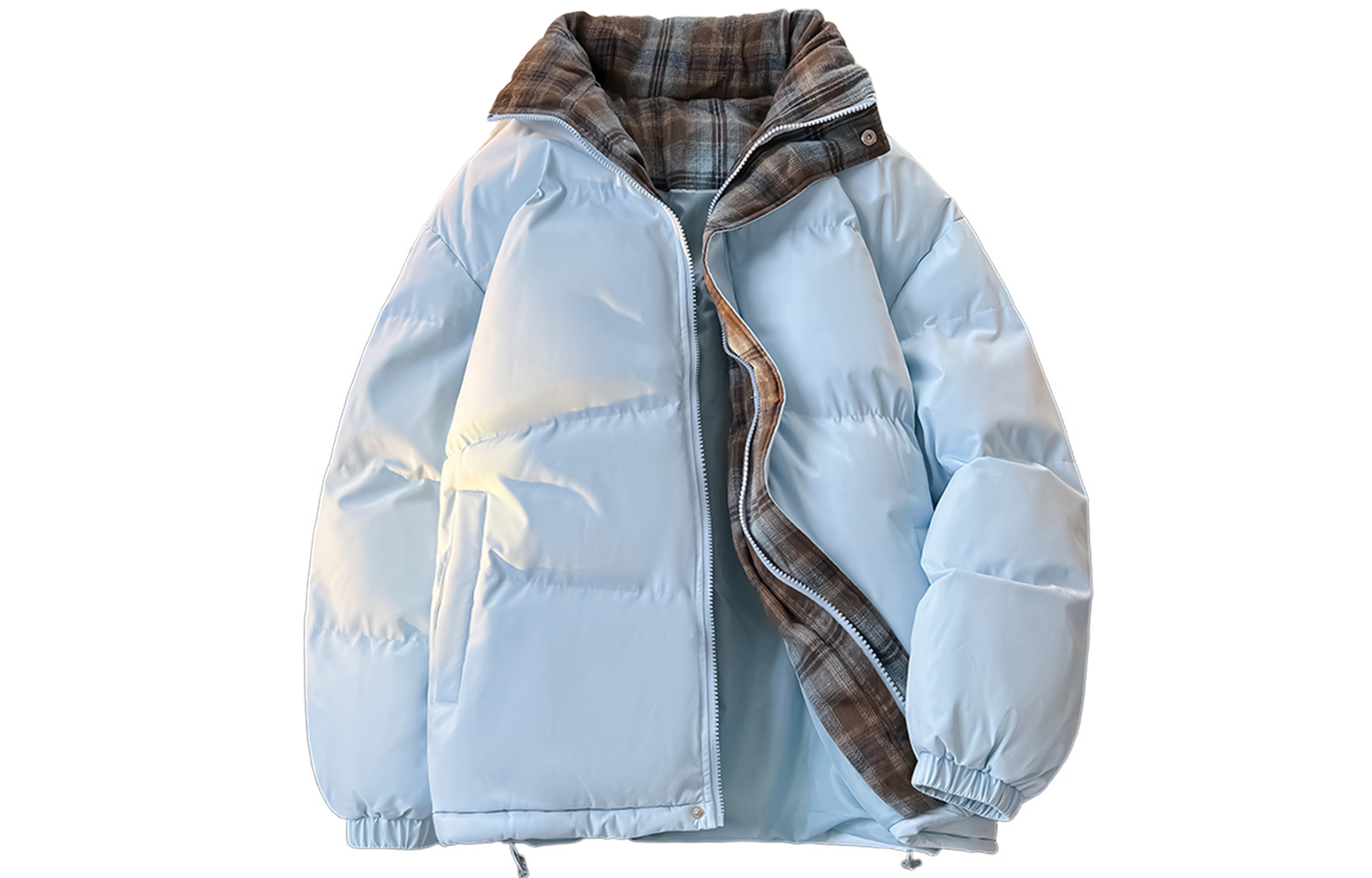 

WARRIOR Пуховик унисекс Huichao Open Ended Smile Collection, Moon Blue