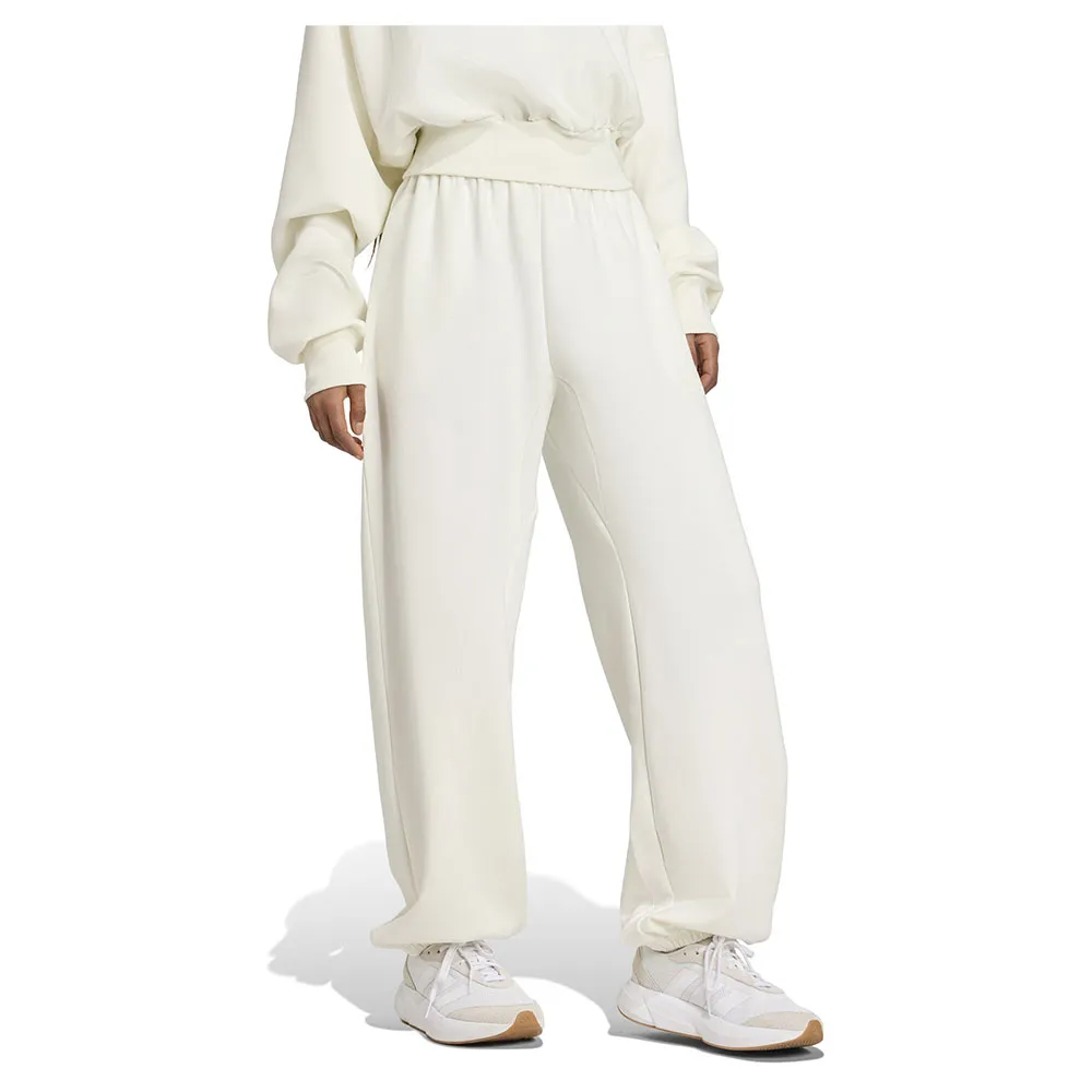 Брюки adidas All SZN Soft Lux Loose, белый — фото 3