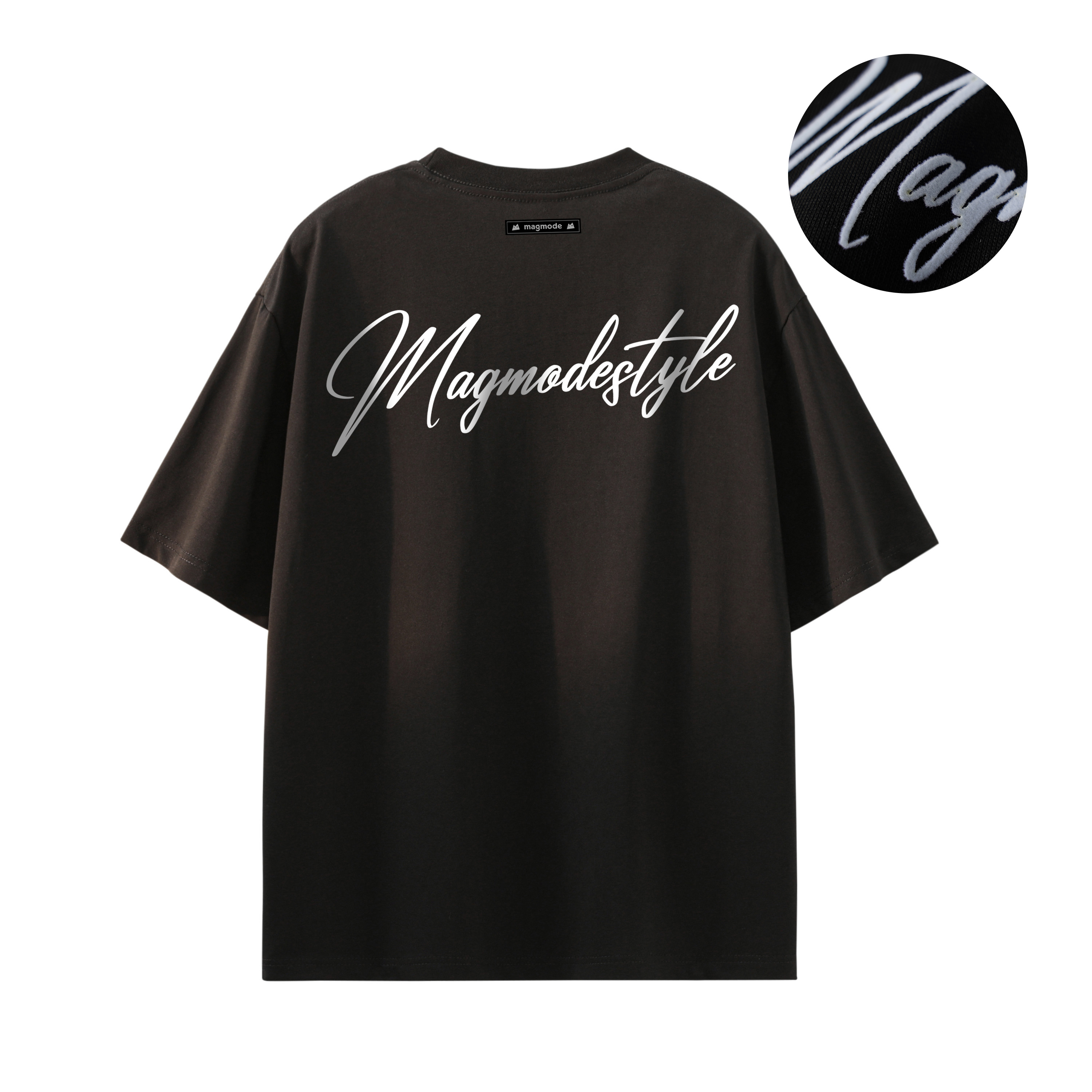 

Футболка унисекс Magmode, белый/черный