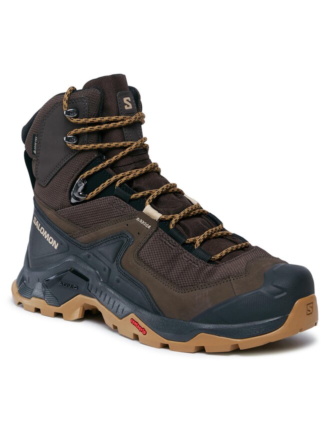 Треккинговые кроссовки Quest Element GORE-TEX L47216100 Salomon, коричневый — фото 2