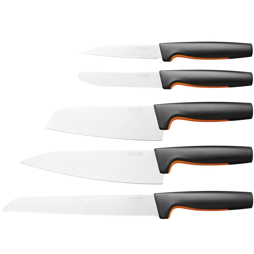 Набор кухонных ножей FISKARS 5 предметов Функциональная форма