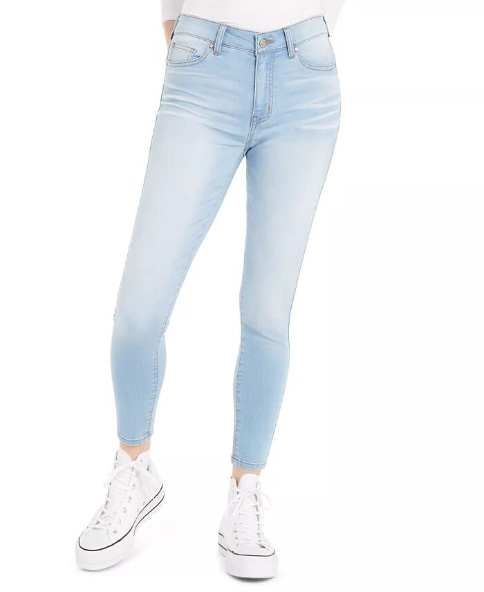 

Джинсы-скинни с потертостями для юниоров Curvy Ankle Celebrity Pink, синий