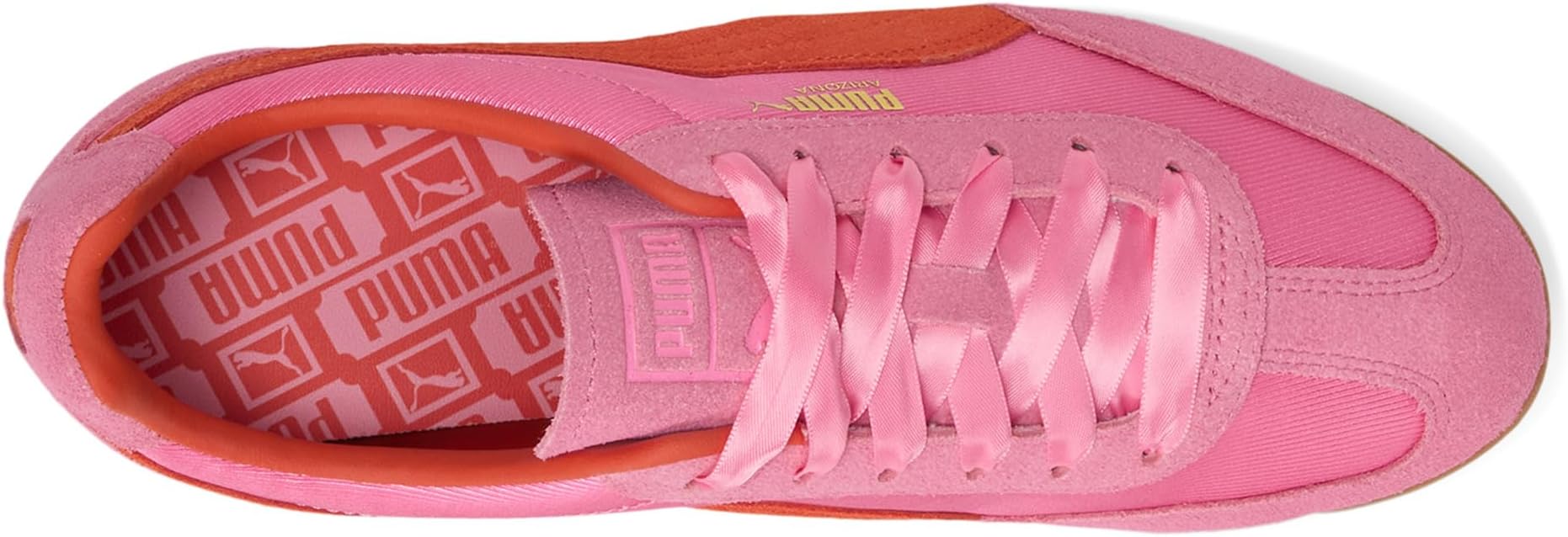Кроссовки PUMA Arizona Sneakers, цвет Posie Pink/Fierce Red/White — фото 2