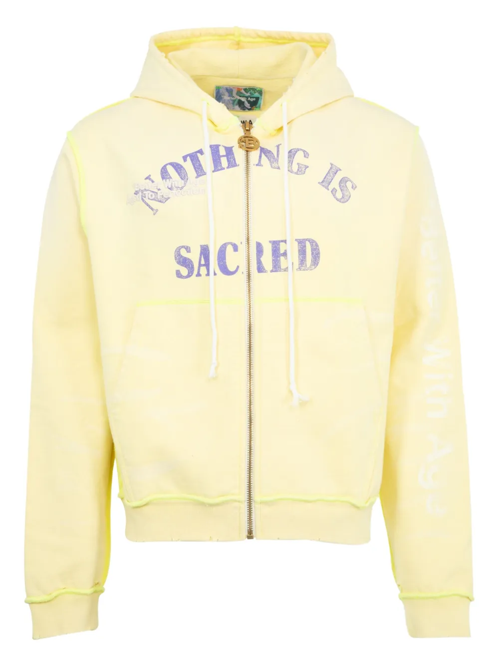 

Худи Diane Better with Age, желтый