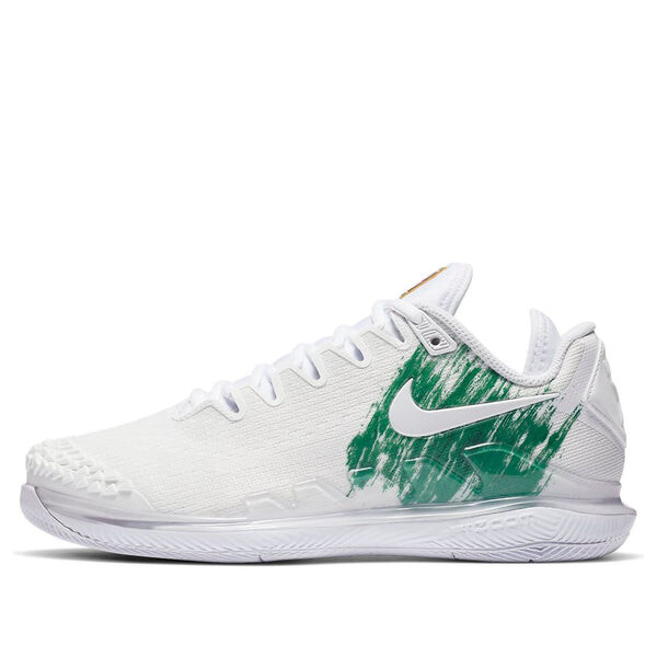 Кроссовки air zoom vapor x knit 'white gorge green' Nike, белый
