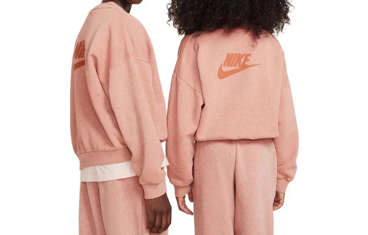 Nike Свитшот Sportswear Icon Fleece Rusty Oxide детский — фото 3