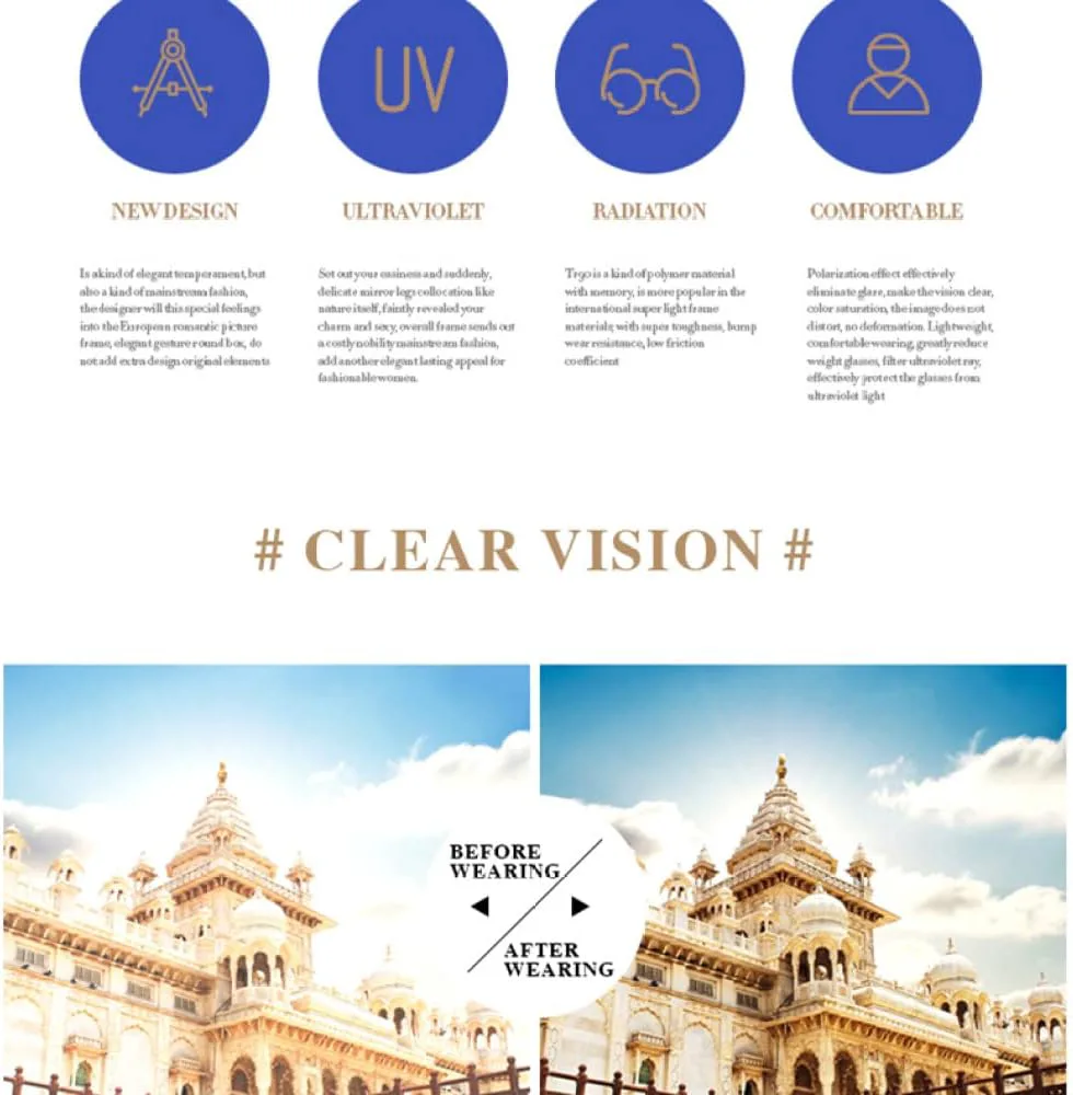 

Женские солнцезащитные очки в стиле ретро-винтаж, 1 шт., без оправы, мужские, прозрачные, розовые, с защитой от УФ-излучения UV400 LANGSER, Leopard Brown