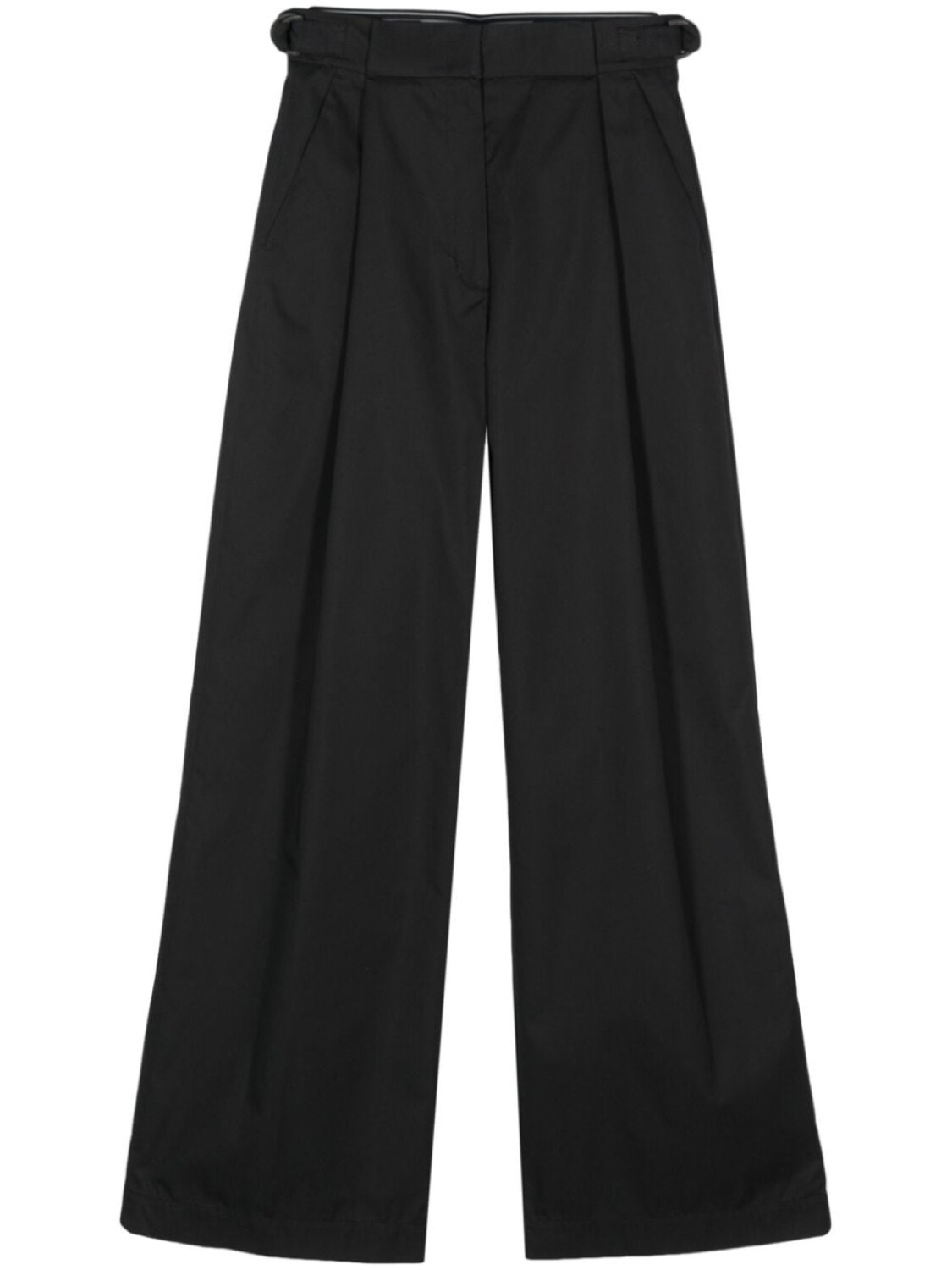 

Брюки-палаццо с завышенной талией Emporio Armani, синий
