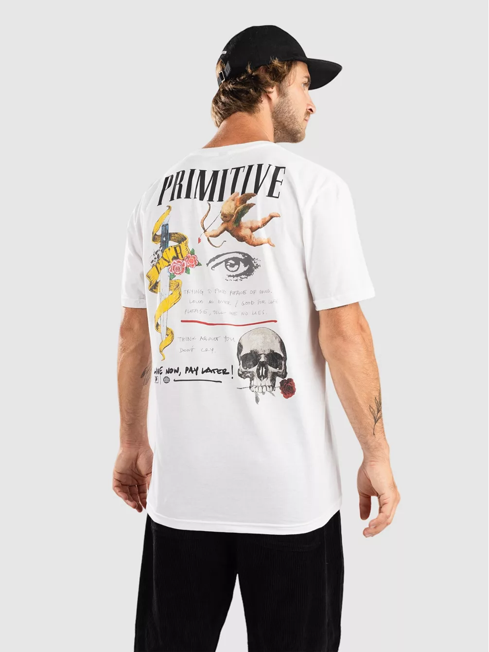 

Футболка «Не плачь» Primitive, белый