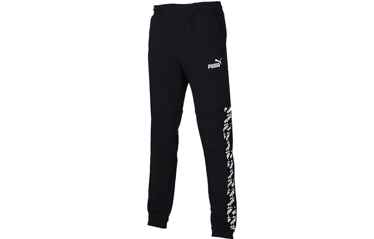

Мужские трикотажные спортивные штаны Puma, цвет Black