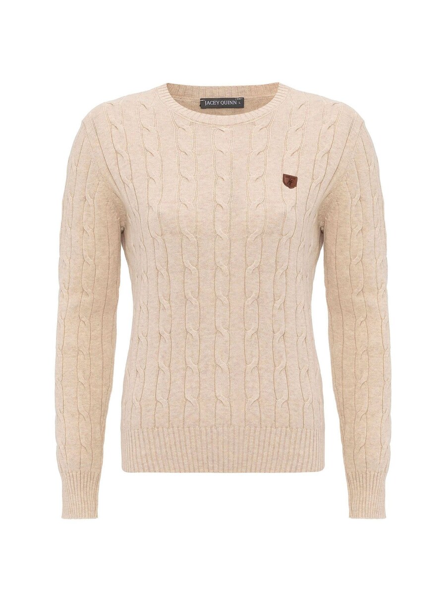

Свитер Jacey Quinn Emelia, цвет mottled beige