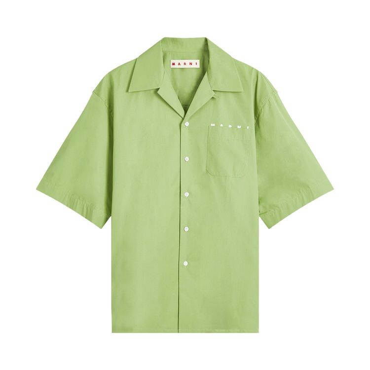 

Рубашка Marni Short-Sleeve Shirt Kiwi, зеленый