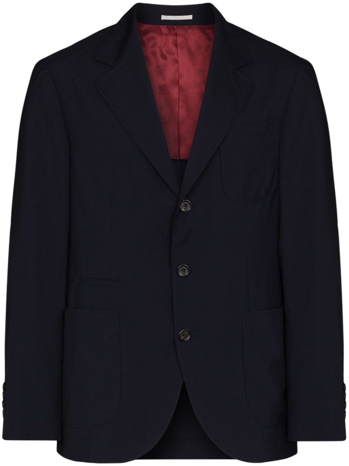 

Brunello Cucinelli однобортный пиджак, синий