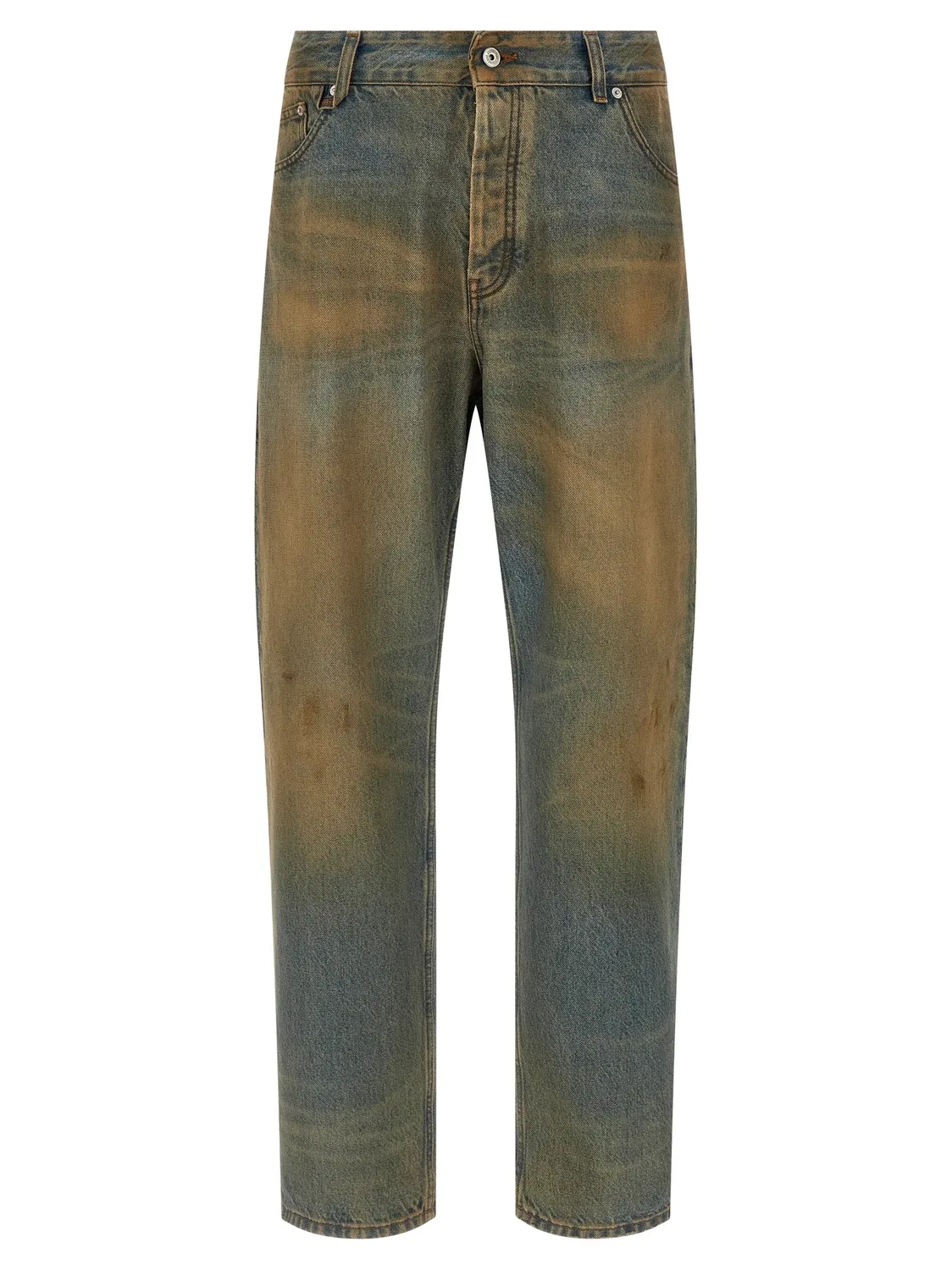 Джинсы 'Le De-Nimes Berger' JACQUEMUS, мультиколор