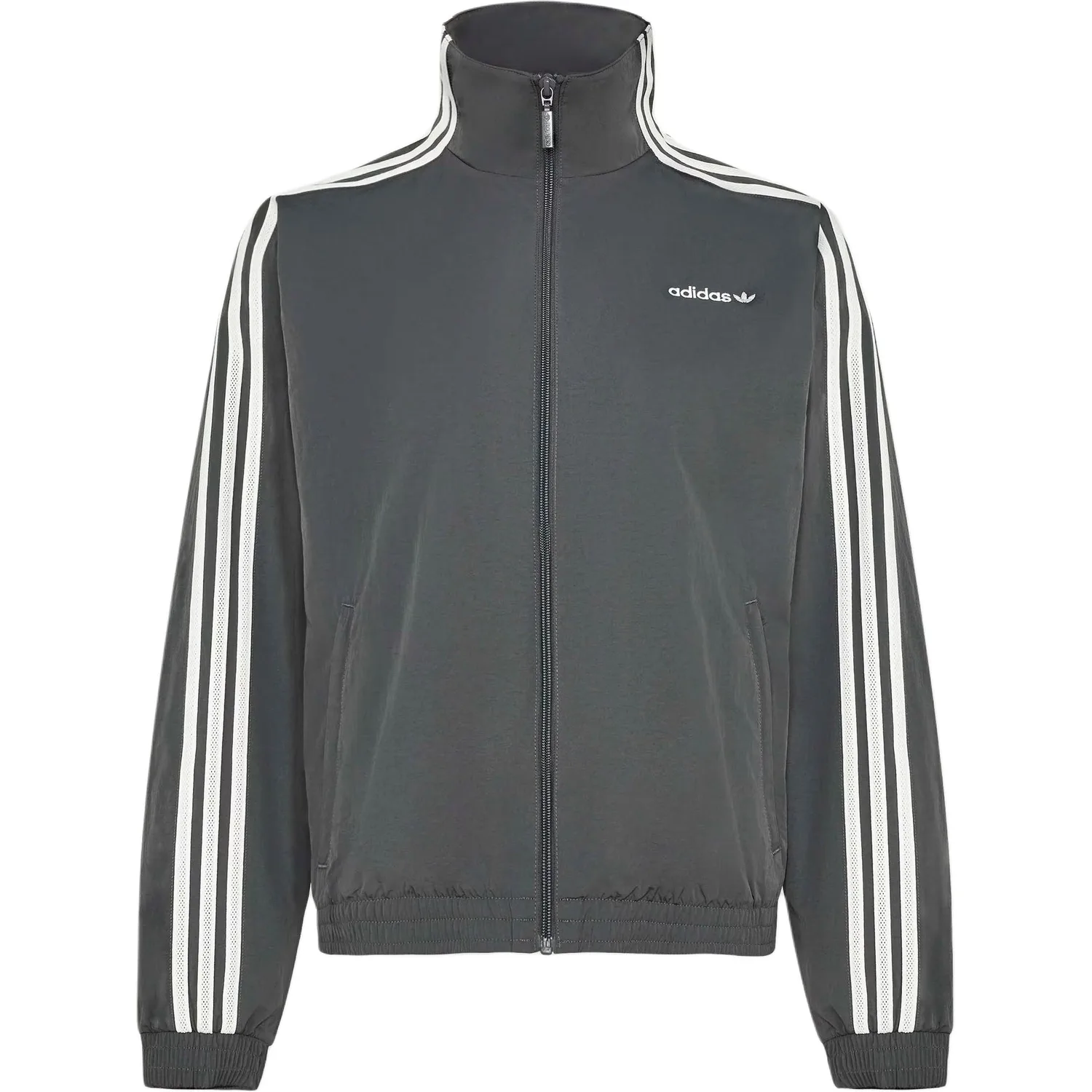 Куртка-толстовка женская Adidas Originals, темно-серый