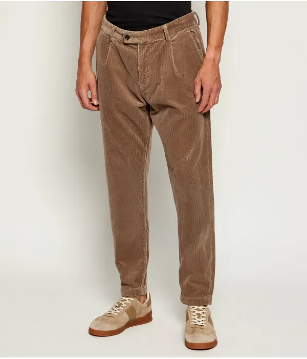 Вельветовые брюки Harlem Relaxed fit Tommy Hilfiger, коричневый — фото 3