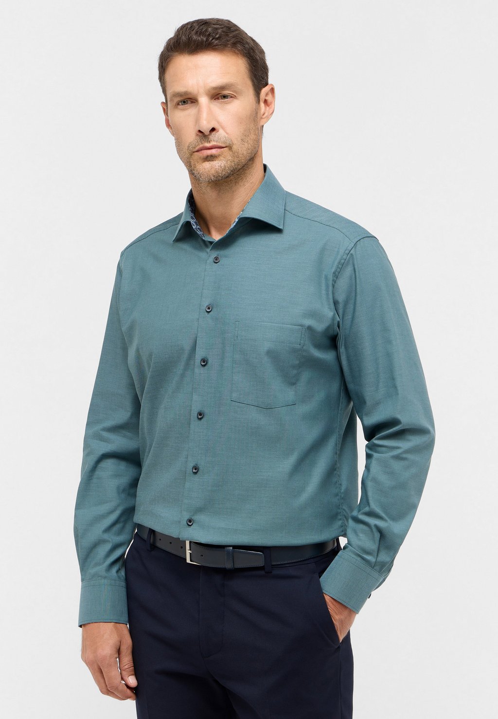

Рубашка MODERN FIT Eterna, темно-зеленый