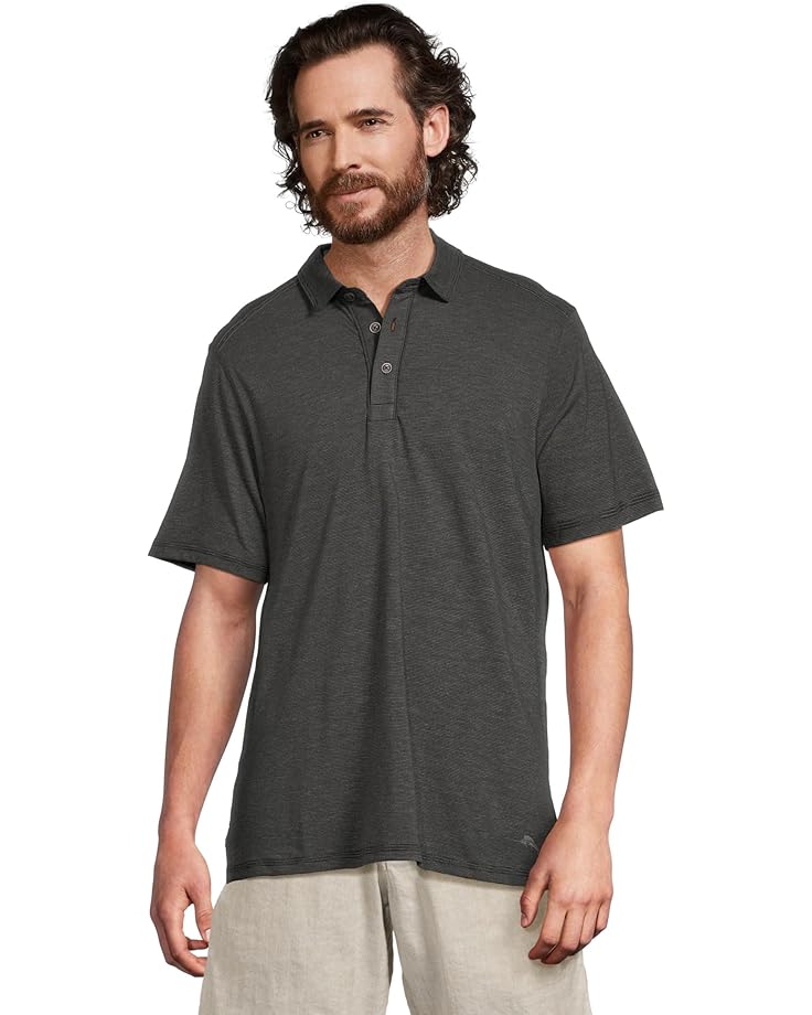 

Поло Tommy Bahama Harbor Isles Polo, черный