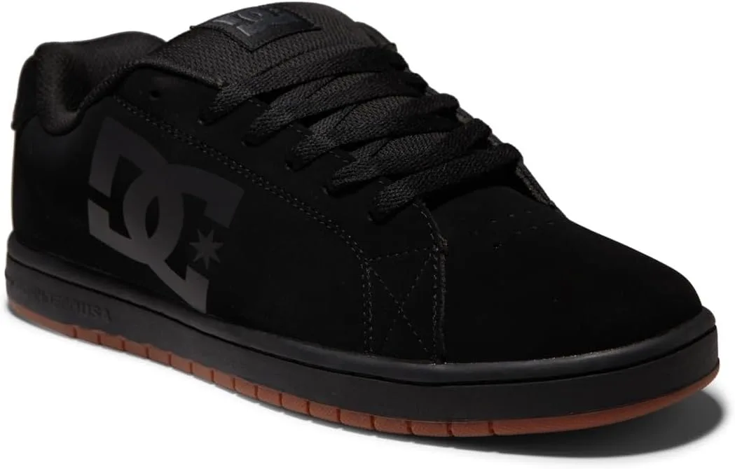 Мужские кроссовки DC Shoes - кожаные кроссовки, черный — фото 2