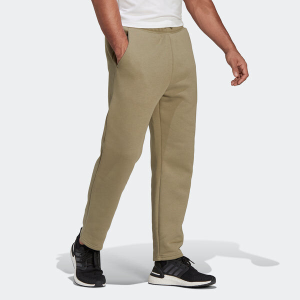 Спортивные штаны Men's adidas Fl Pt Solid Color Drawstring Sports Pants/Trousers/Joggers Khaki, хаки — фото 4