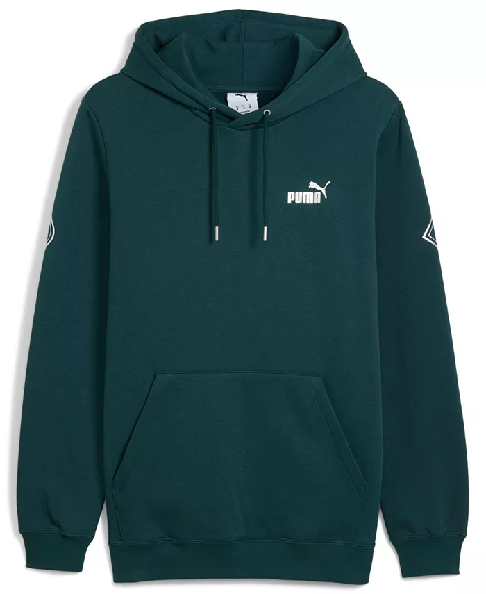 

Мужская худи Maximal Metallic Relaxed Puma, зеленый