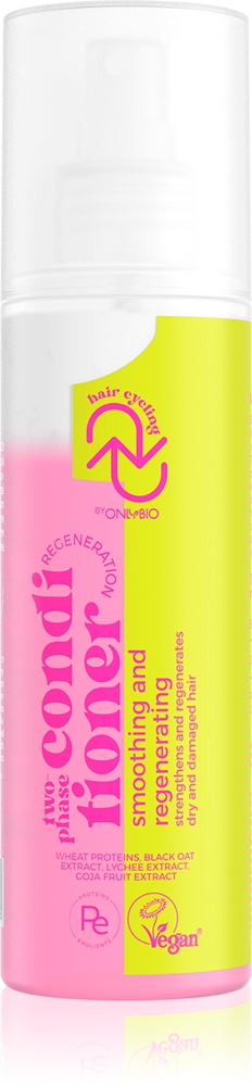 

Двухфазный кондиционер для восстановления цикла роста волос, разглаживающий и восстанавливающий средство для поврежденных волос Onlybio, 200 мл