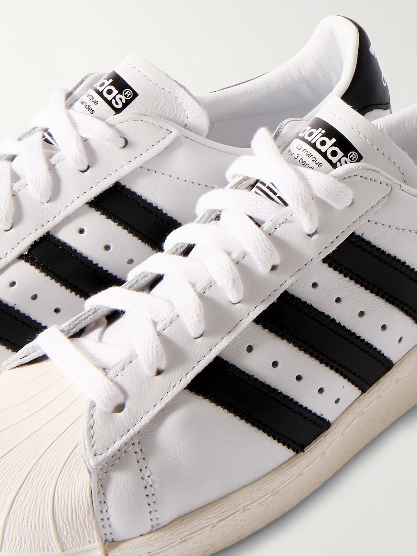 

Кожаные кроссовки Superstar 82 ADIDAS ORIGINALS, белый