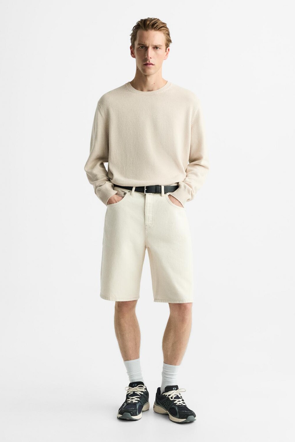 

Кроссовки origins 001 ZARA, темно-синий