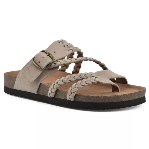 Сандалии Hayleigh женские с мягкой стелькой и ремешком на пятке White Mountain, цвет sandal wood suede