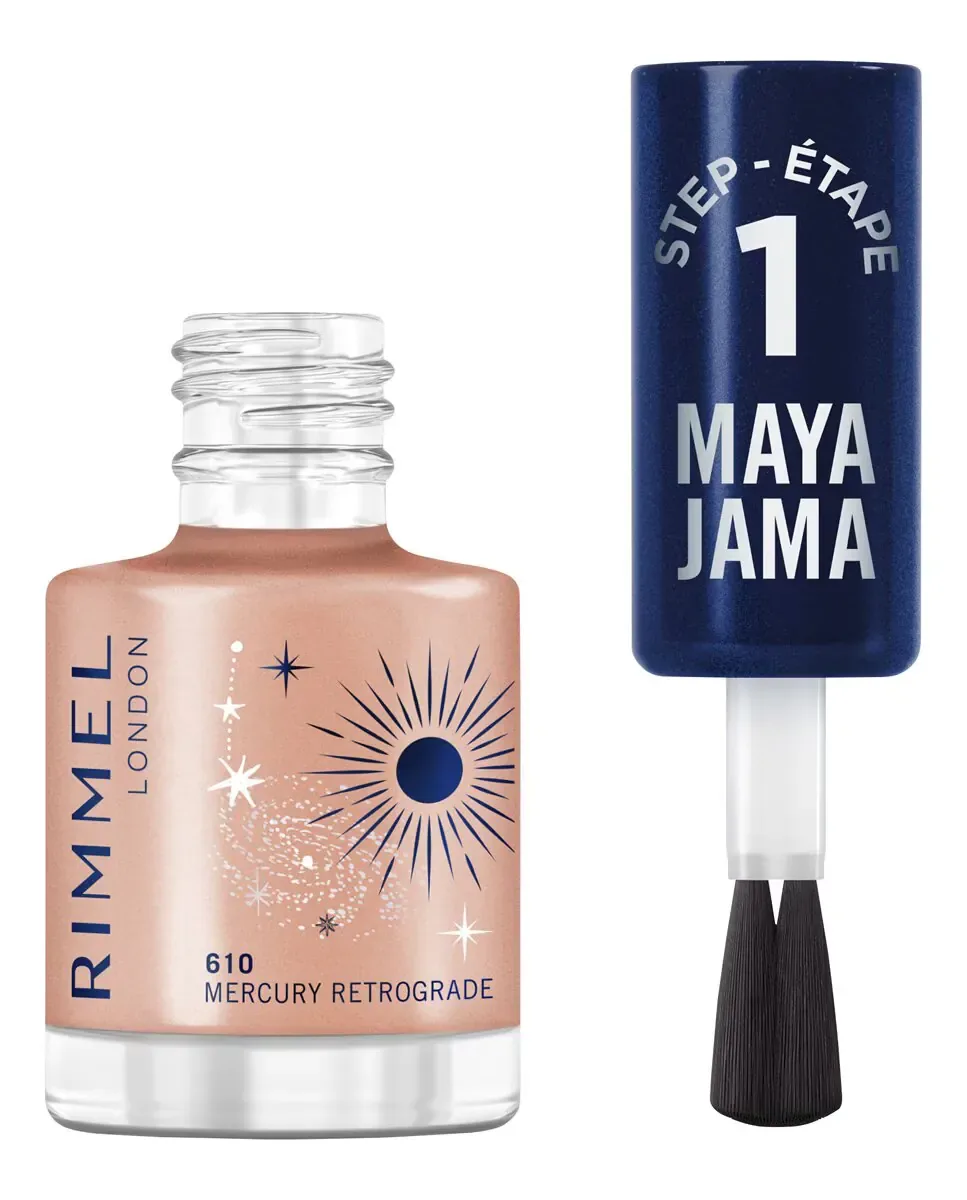 Лак для ногтей Rim Maya Jama Nail Gel London Rimmel, 610 Mercury Retrograde — фото 2