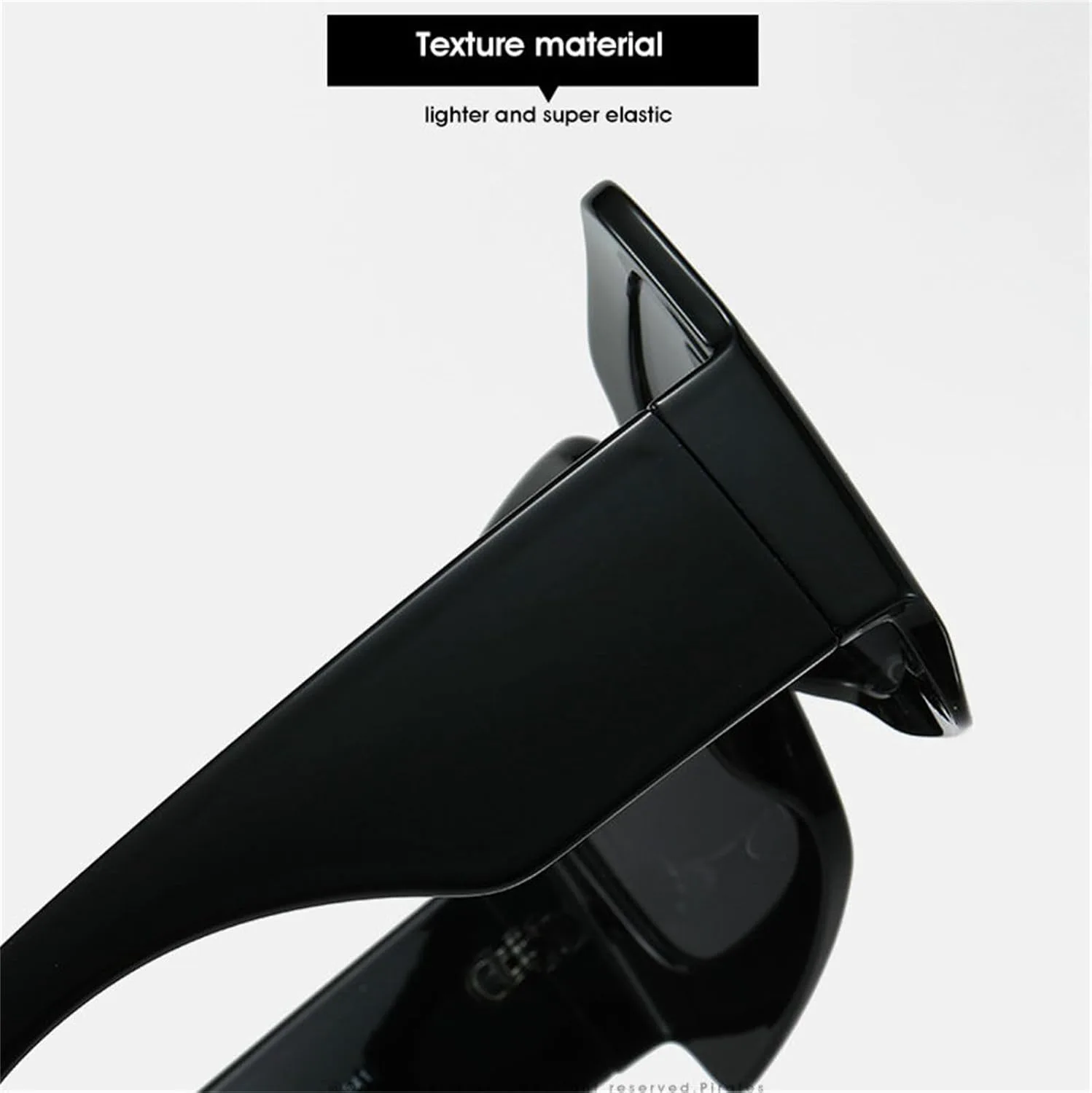 

Солнцезащитные очки Willochra Retro Oversized Square для женщин, необычной винтажной формы, модные, с толстой оправой и защитой от УФ-излучения UV400, Pink