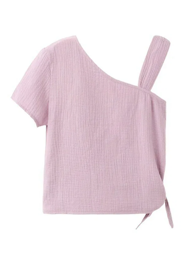 Детская блуза Mango Kids, фиолетовый