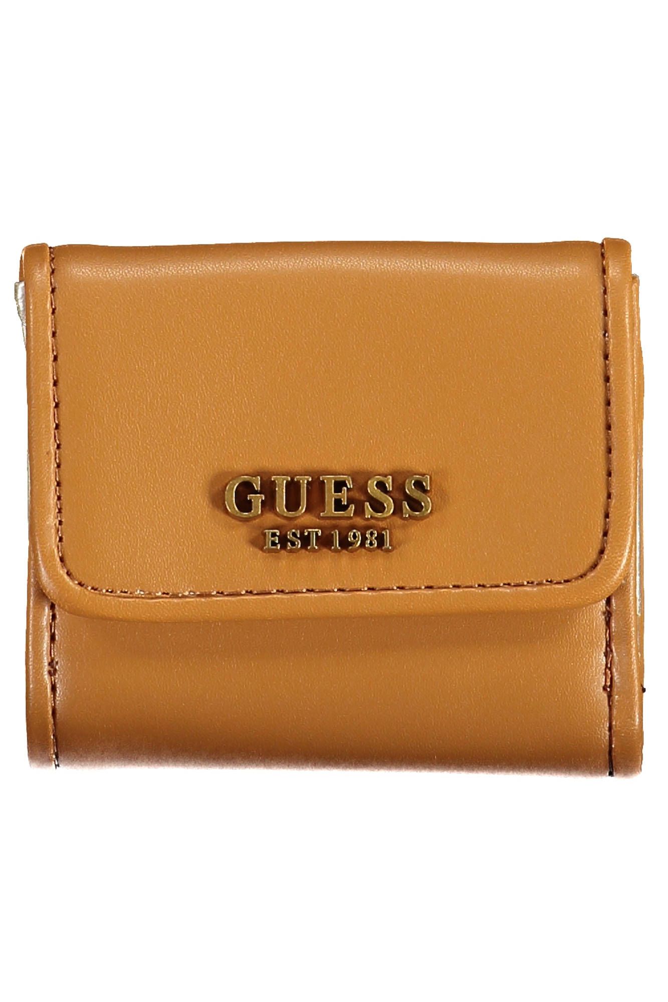 

Коричневый женский кошелек из полиуретана Guess Shoes