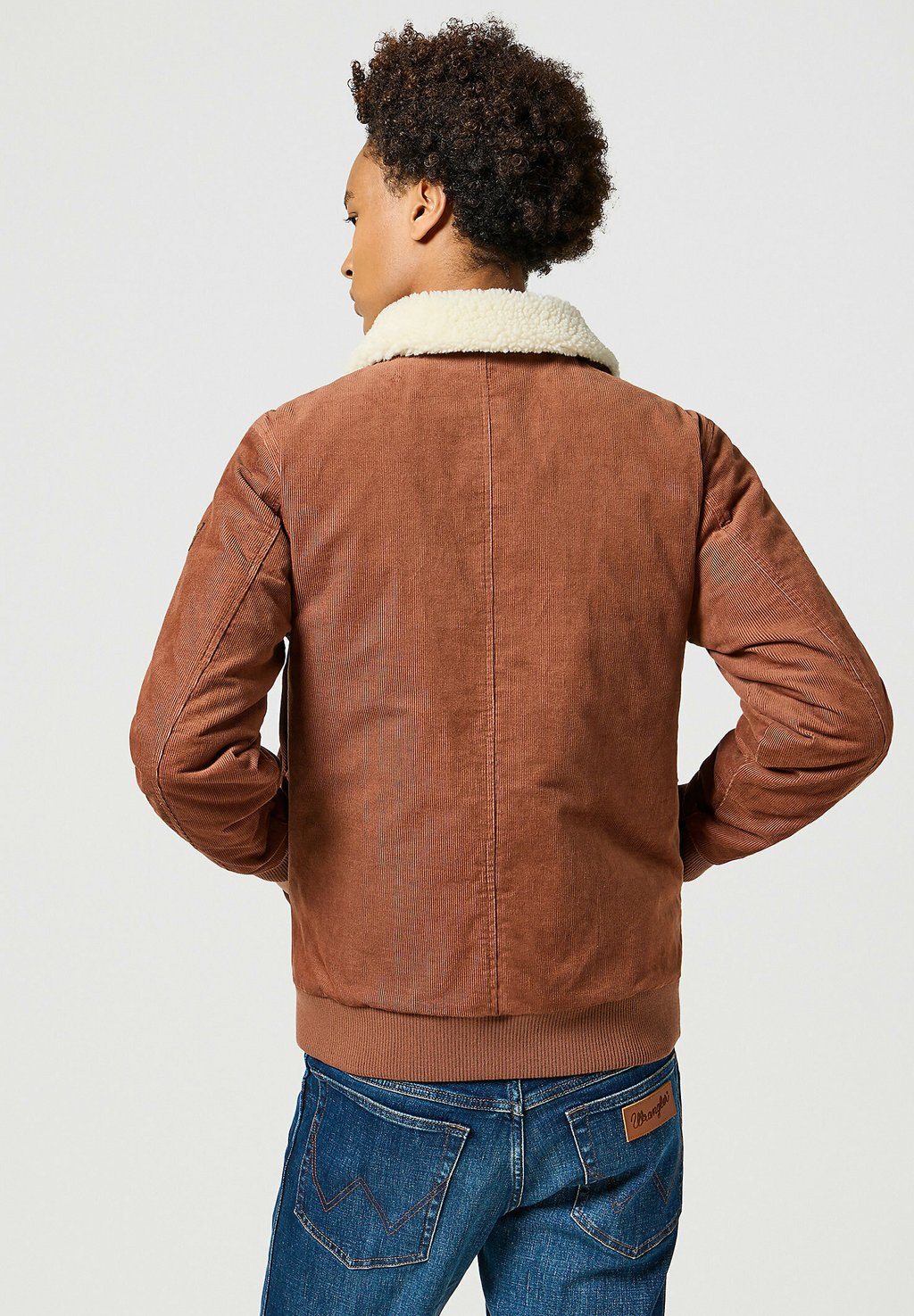 

Куртка-бомбер CORDUROY AVIATOR Wrangler, светло-коричневый