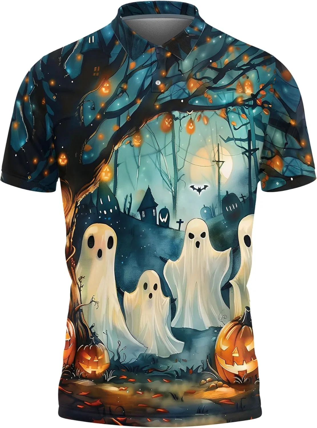 Поло с коротким рукавом Ghost, Regular Fit, бренд Generic, цвет Ghostn_17
