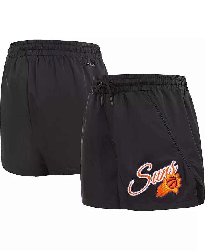 

Женские черные тканые шорты Phoenix Suns с надписью Pro Standard