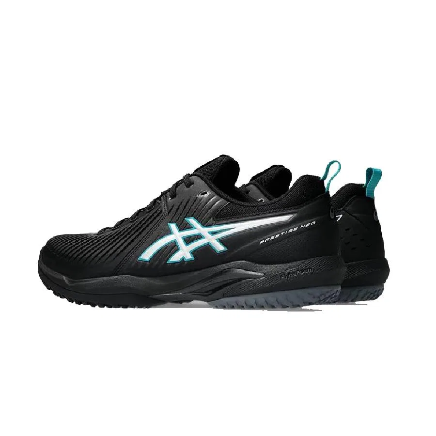 Мужские теннисные кроссовки «Prestige Neo OC» от ASICS, (001) Black/Pure Silver — фото 4
