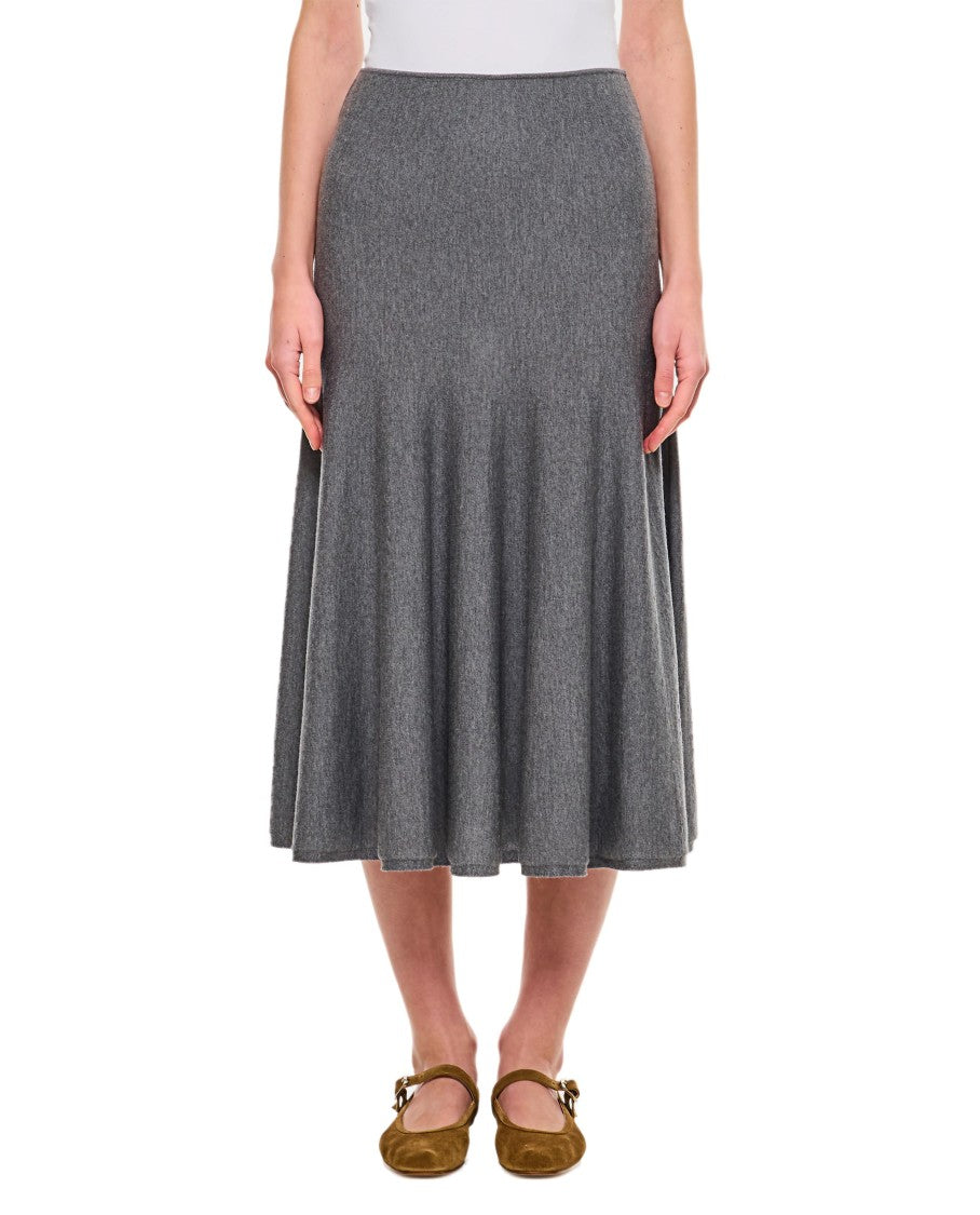 

Майю Полумidi Юбка Khaite, серый