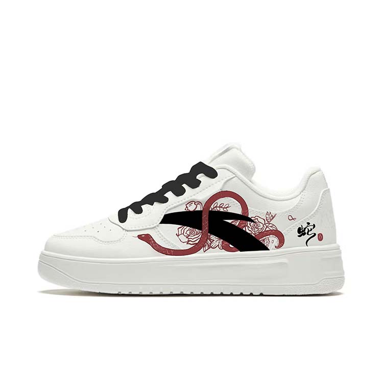 

Антискользящие амортизирующие низкие скейтерские кроссовки Anta Men's White