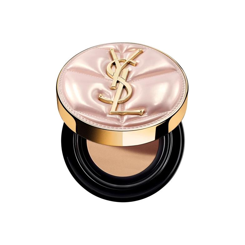 SAINT LAURENT Ограниченная серия кожаные розовые воздушные подушечки для коррекции тона кожи 12г — фото 2