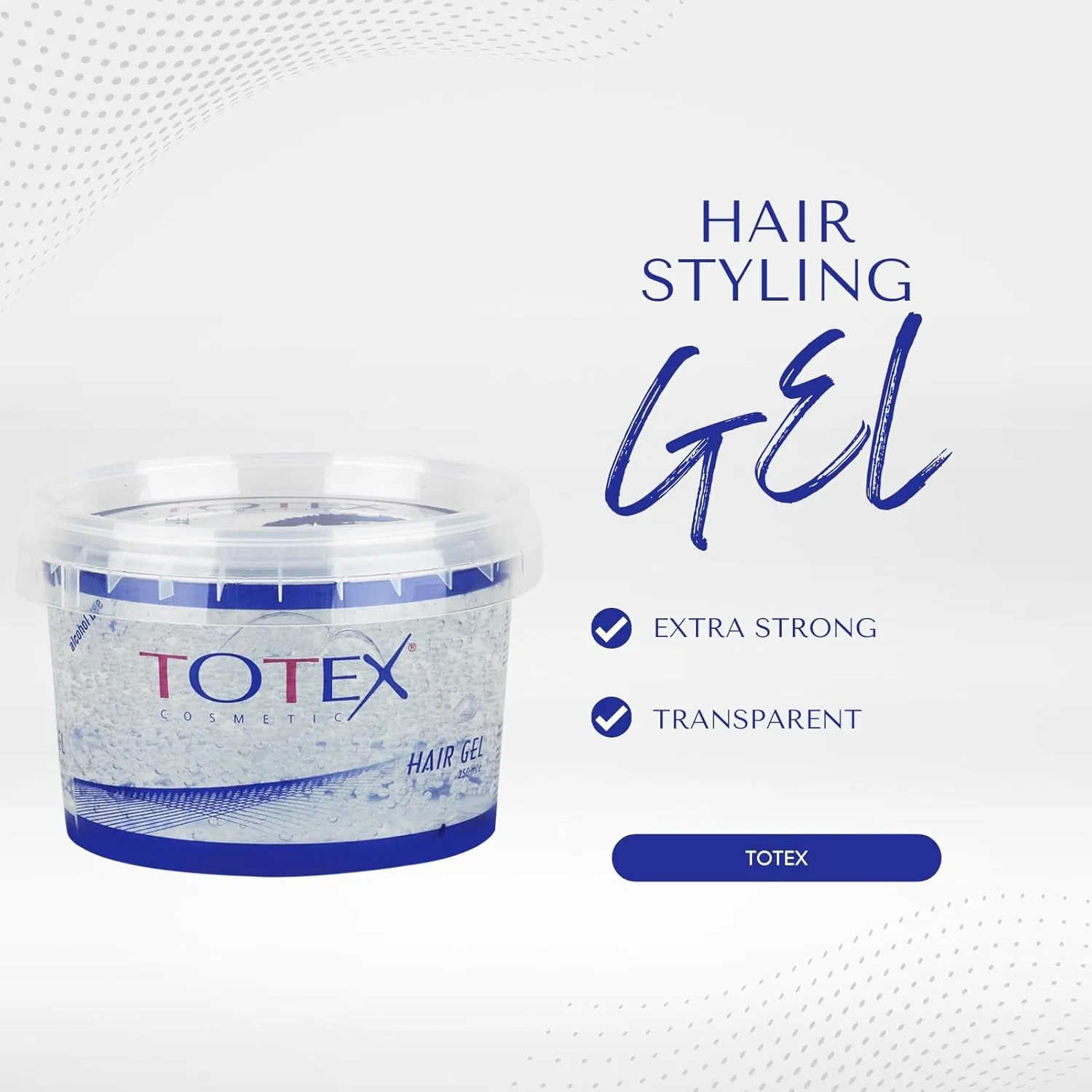 Гель для укладки волос Totex Extra Strong, 250 мл Totex — фото 3