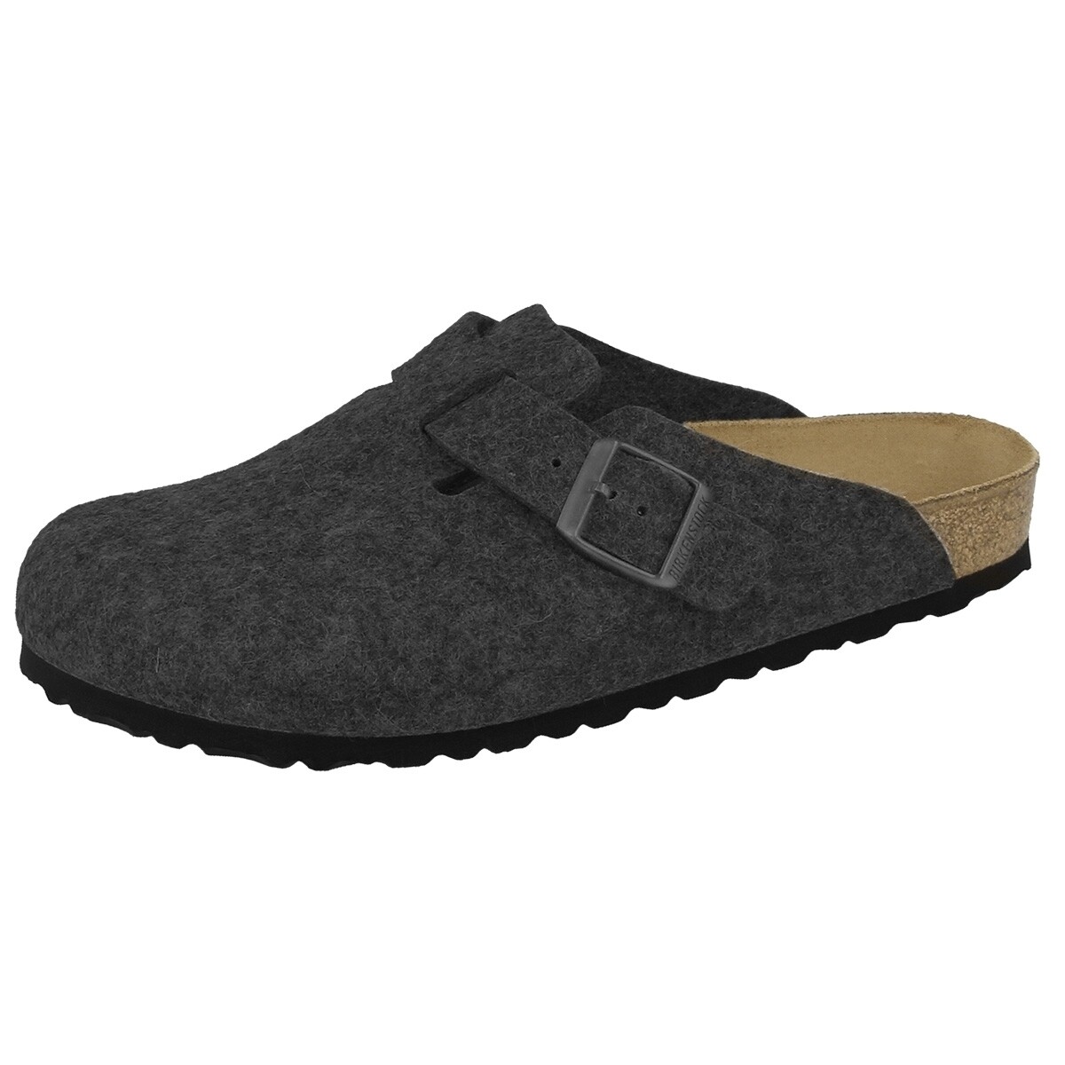 

Сабо Birkenstock Clogs Boston Wollfilz schmal, серый